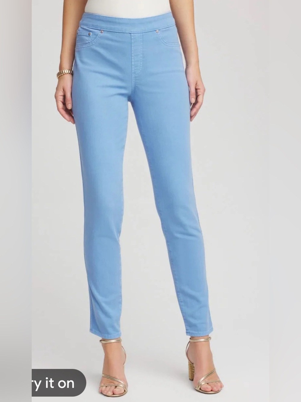 Chico's Ankle Jeggings-Size Small Tall